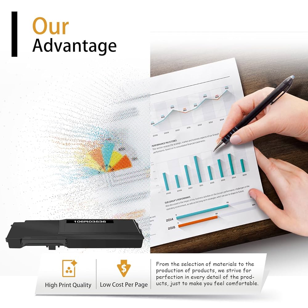 Amazon.com: 106R03536 Black Toner Cartridge Compatible for